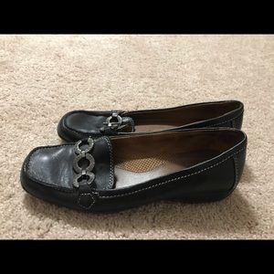Black Naturalizer Flats